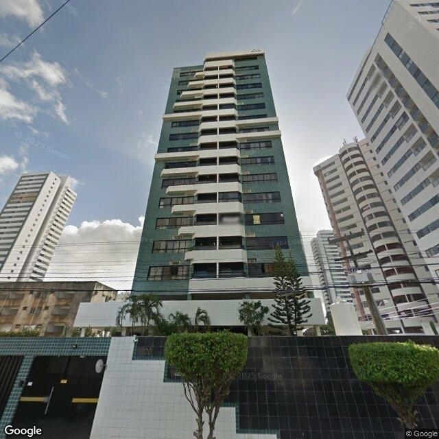 Imagem estática do "Street View" da localização