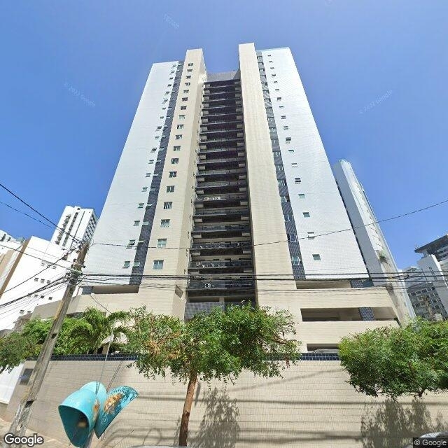 Imagem estática do "Street View" da localização