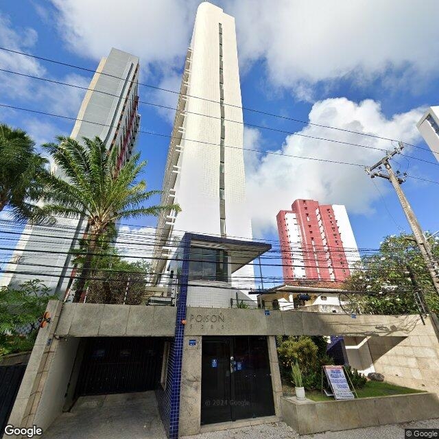 Imagem estática do "Street View" da localização