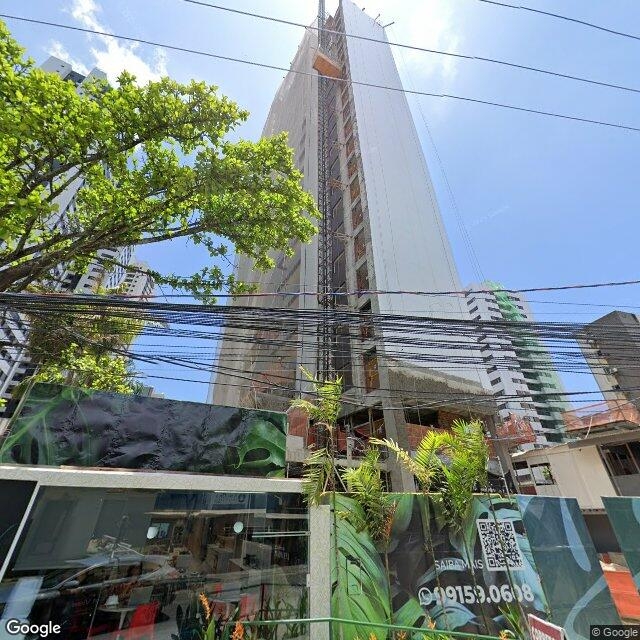 Imagem estática do "Street View" da localização