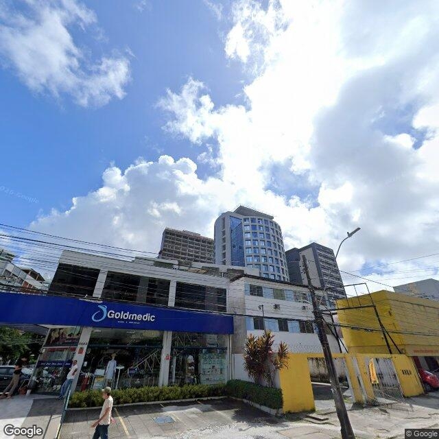 Imagem estática do "Street View" da localização