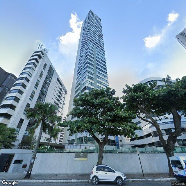 Imagem estática do "Street View" da localização