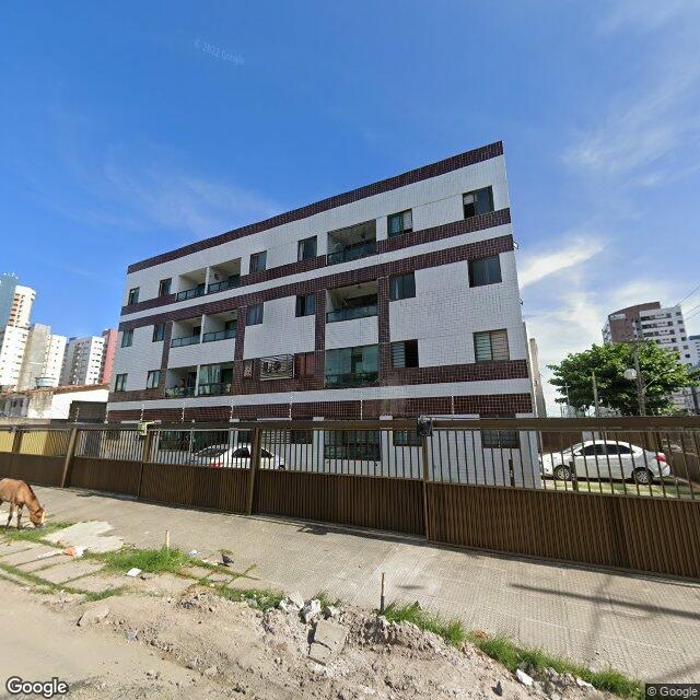 Imagem estática do "Street View" da localização