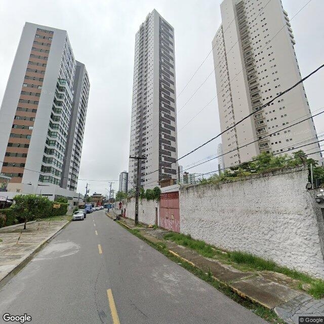 Imagem estática do "Street View" da localização