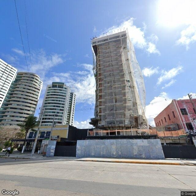 Imagem estática do "Street View" da localização