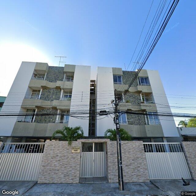 Imagem estática do "Street View" da localização