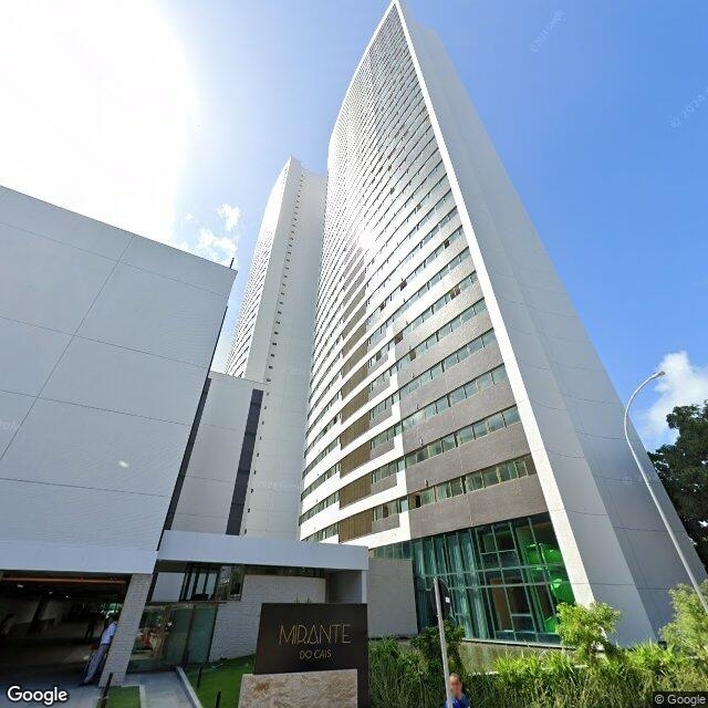 Imagem estática do "Street View" da localização