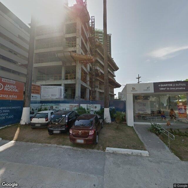 Imagem estática do "Street View" da localização