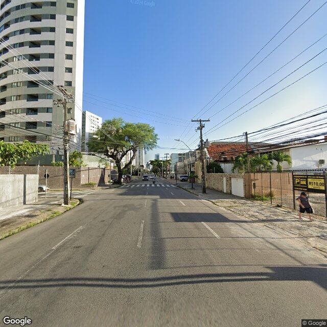 Imagem estática do "Street View" da localização