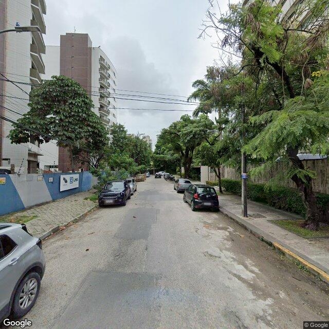 Imagem estática do "Street View" da localização
