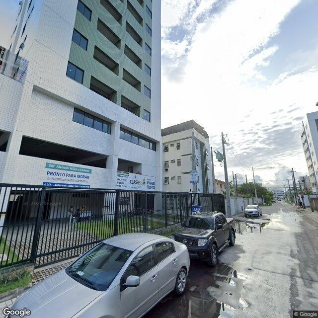 Imagem estática do "Street View" da localização