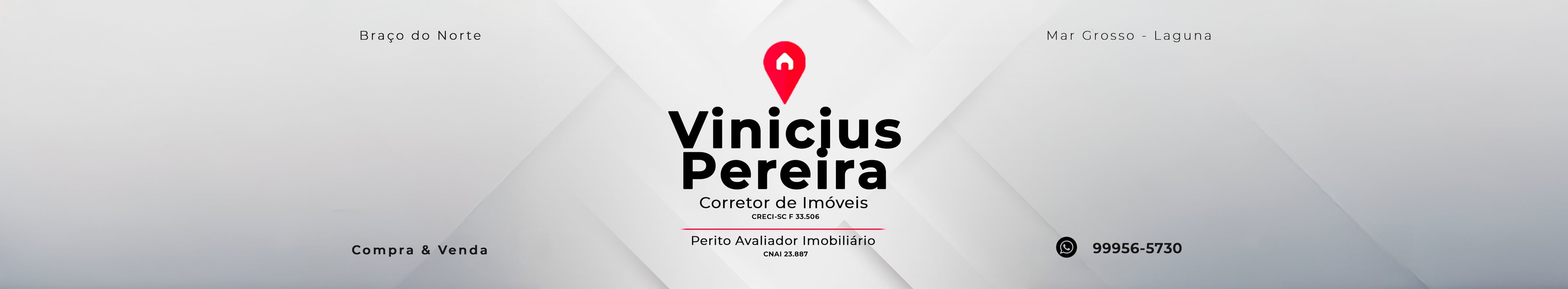 Vinicius Pereira Imóveis - Corretor e Perito Avaliador Imobiliário