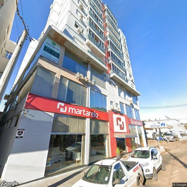 Imagem estática do "Street View" da localização