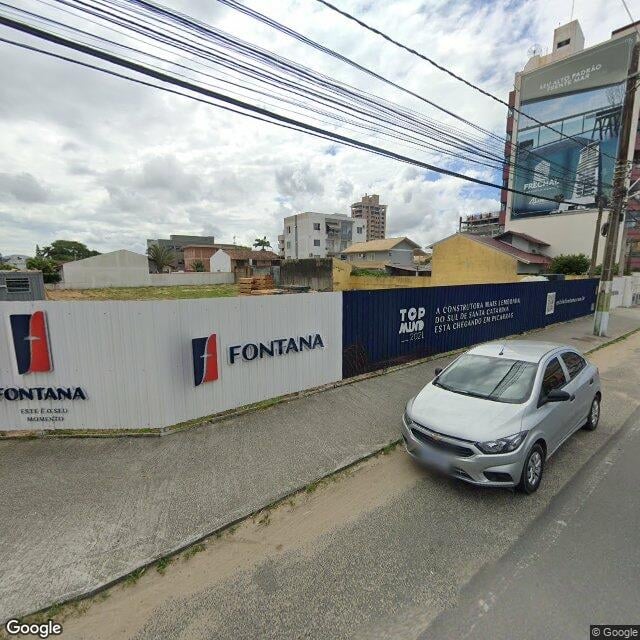 Imagem estática do "Street View" da localização