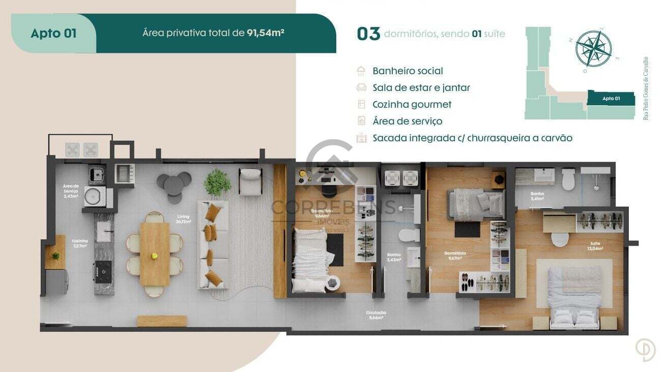 Apartamento, 2 quartos, 71 m² - Foto 20