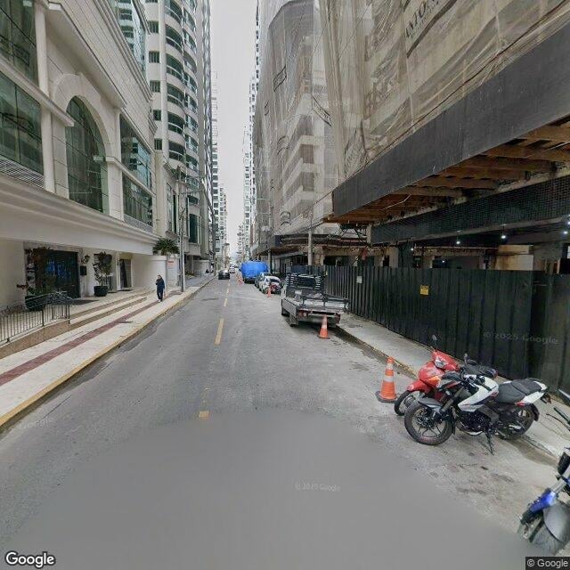Imagem estática do "Street View" da localização