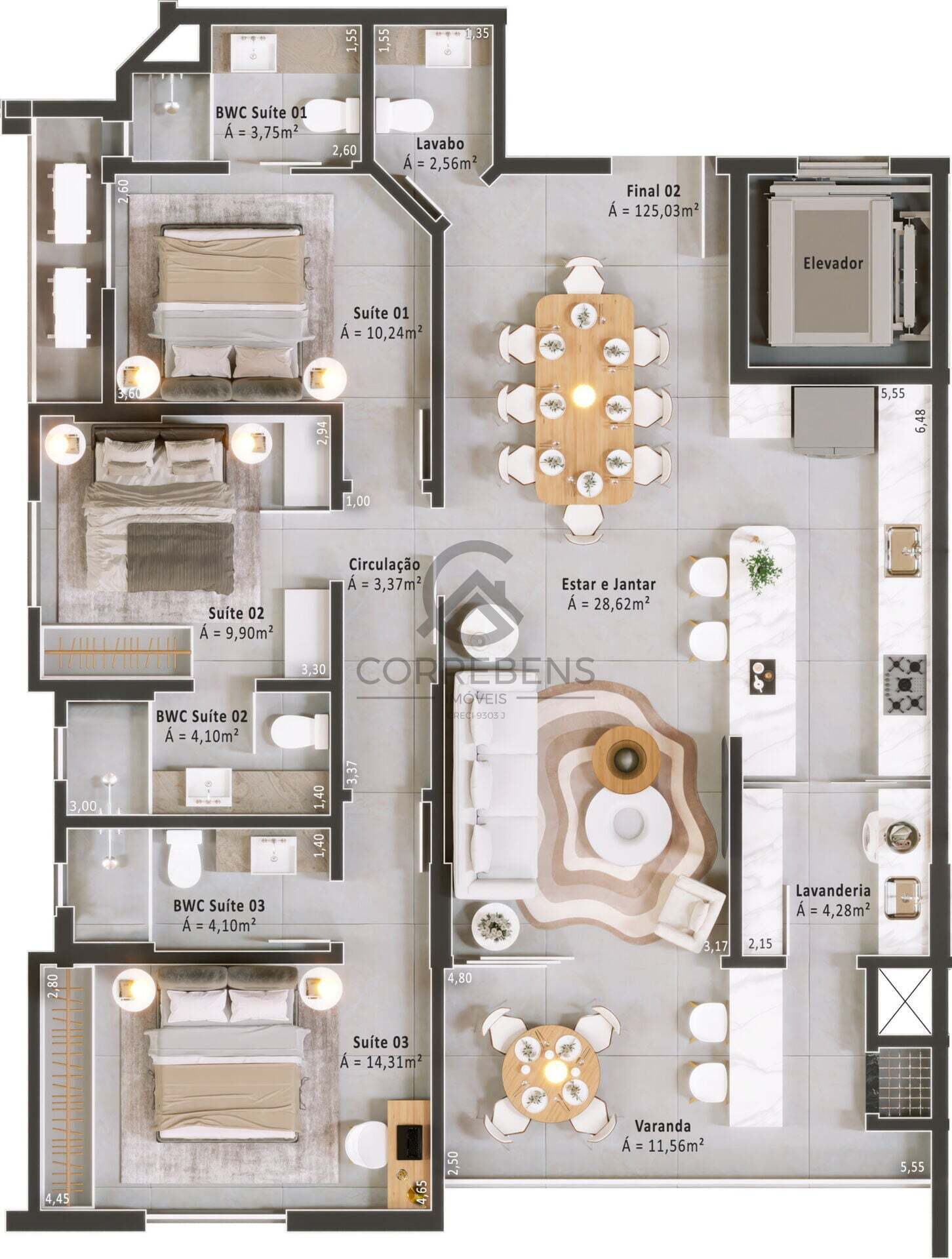 Apartamento, 2 quartos, 74 m² - Foto 19