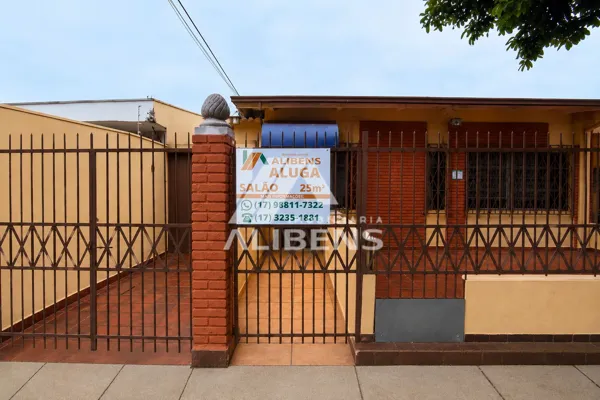 Salão comercial para alugar no bairro Jardim Congonhas em São José do Rio Preto/SP