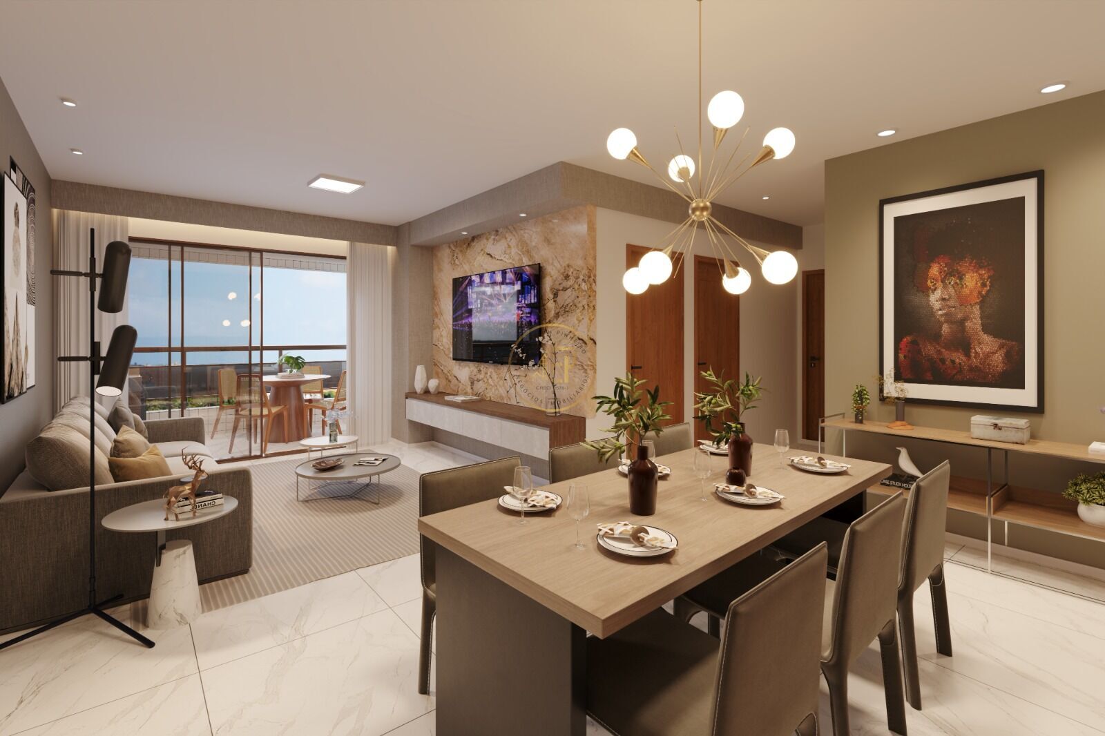 Apartamento, 3 quartos, 100 m² - Foto 4