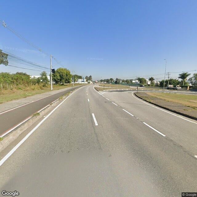 Imagem estática do "Street View" da localização