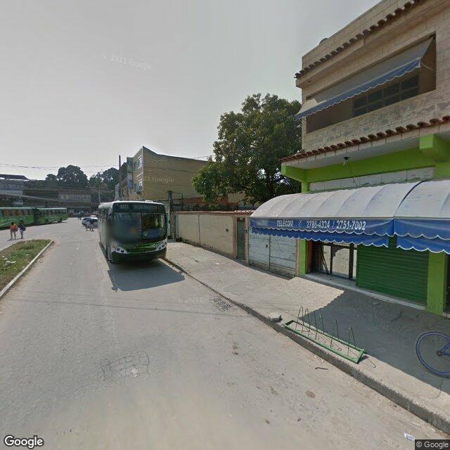 Imagem estática do "Street View" da localização