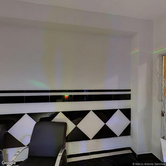 Imagem estática do "Street View" da localização