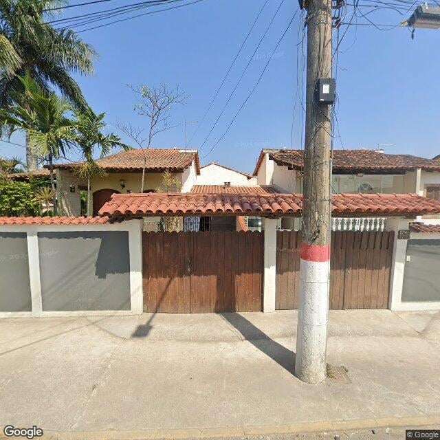 Imagem estática do "Street View" da localização