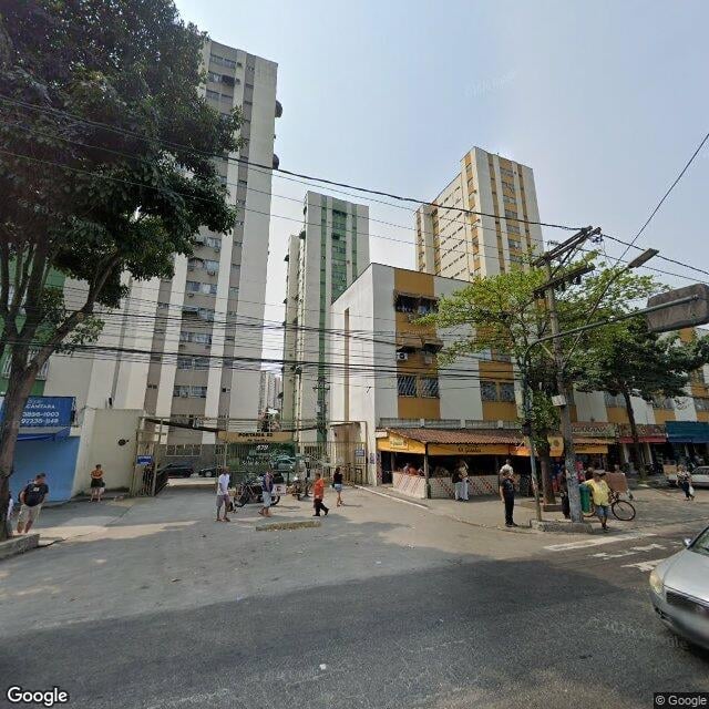Imagem estática do "Street View" da localização