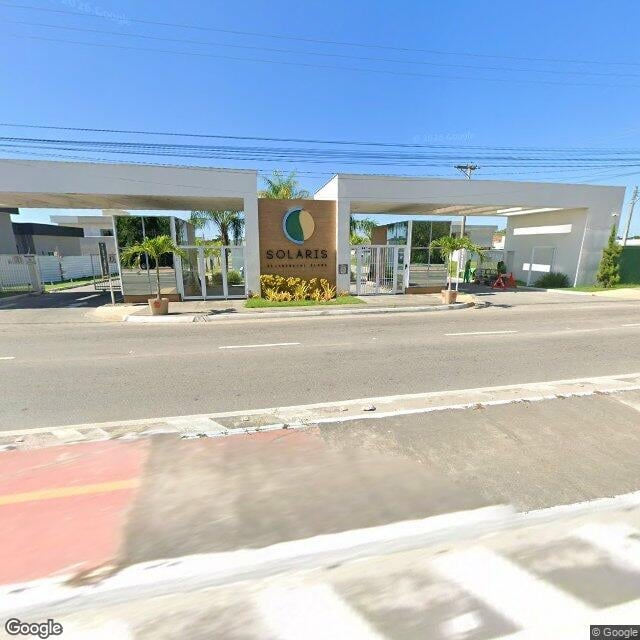 Imagem estática do "Street View" da localização