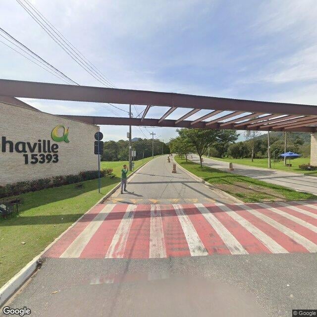 Imagem estática do "Street View" da localização