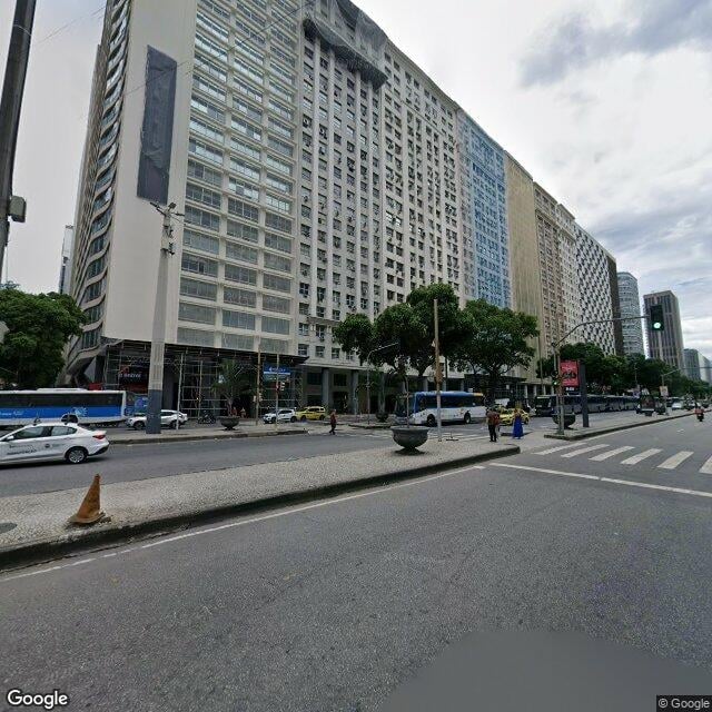 Imagem estática do "Street View" da localização