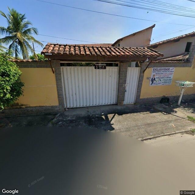 Imagem estática do "Street View" da localização