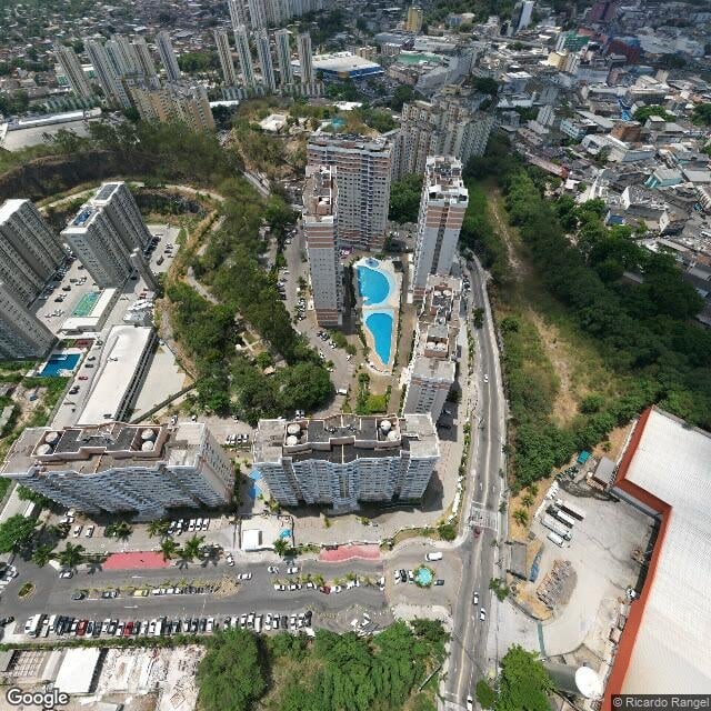 Imagem estática do "Street View" da localização