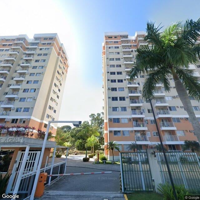 Imagem estática do "Street View" da localização