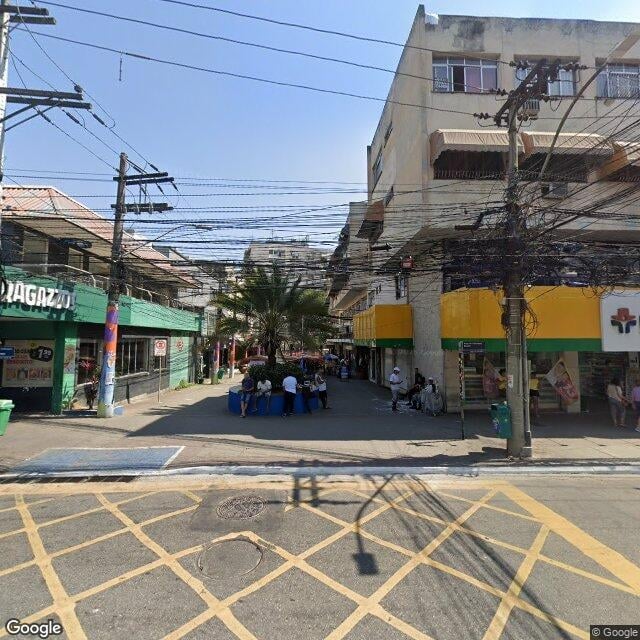 Imagem estática do "Street View" da localização