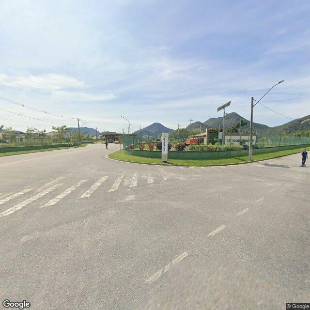 Imagem estática do "Street View" da localização