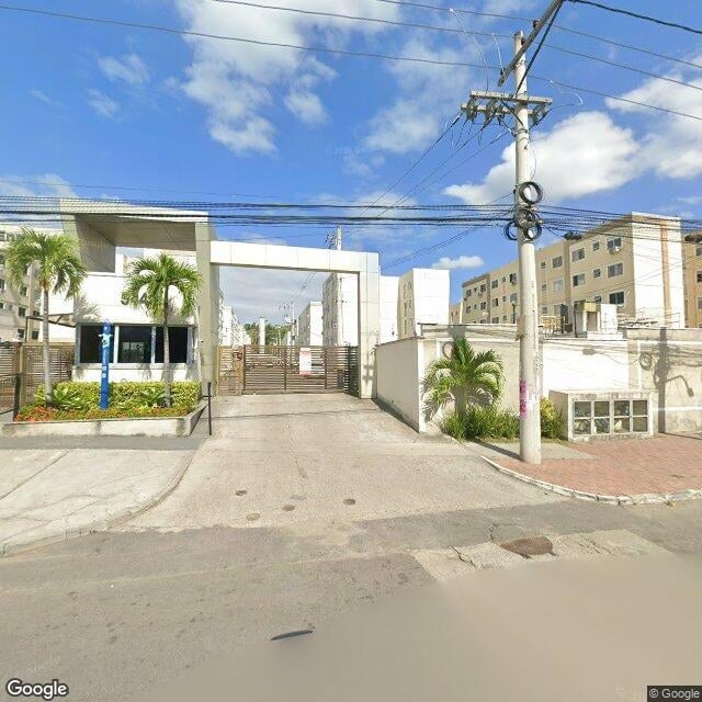Imagem estática do "Street View" da localização
