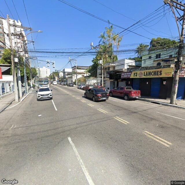 Imagem estática do "Street View" da localização