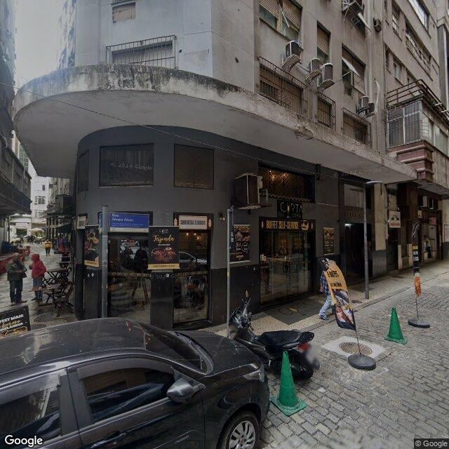 Imagem estática do "Street View" da localização
