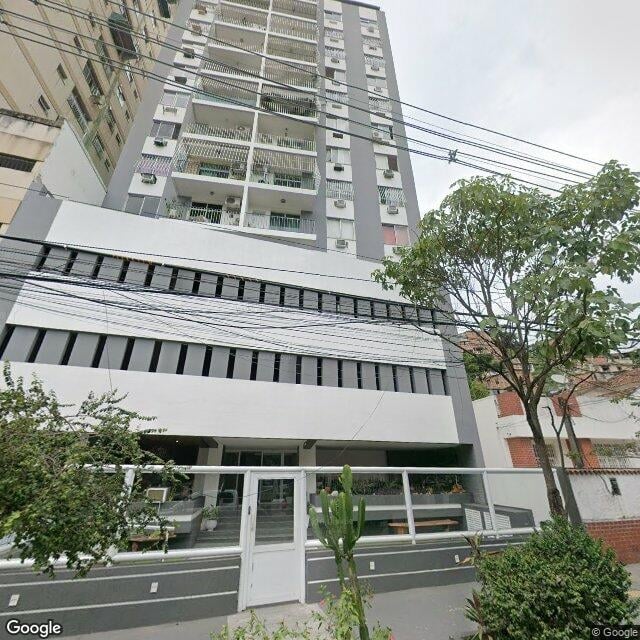 Imagem estática do "Street View" da localização