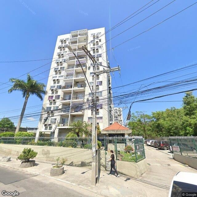 Imagem estática do "Street View" da localização