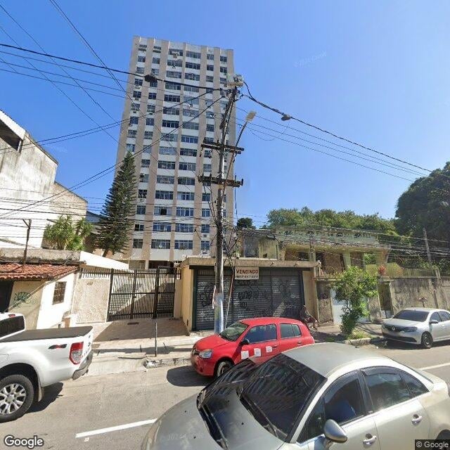 Imagem estática do "Street View" da localização