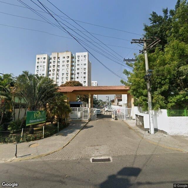 Imagem estática do "Street View" da localização