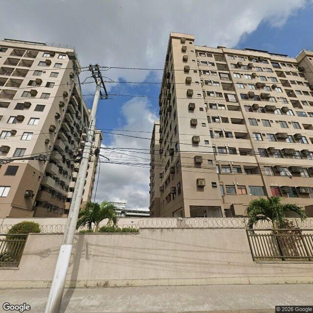 Imagem estática do "Street View" da localização