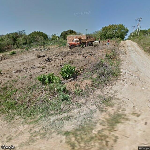 Imagem estática do "Street View" da localização
