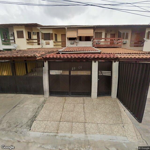 Imagem estática do "Street View" da localização