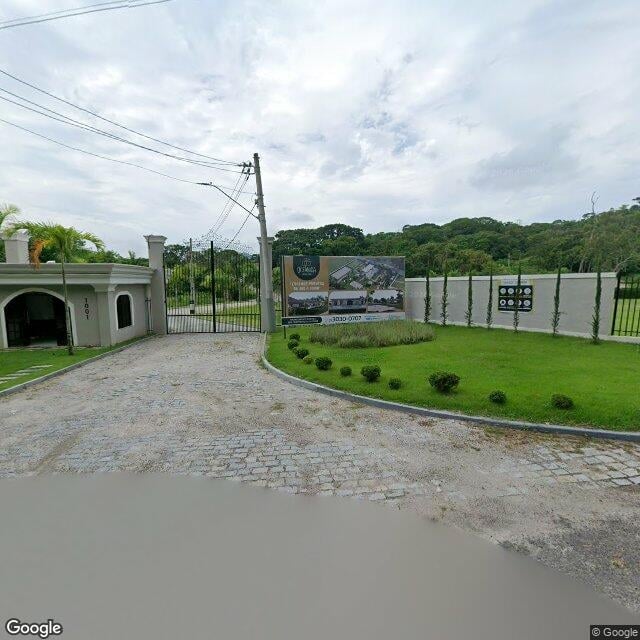 Imagem estática do "Street View" da localização