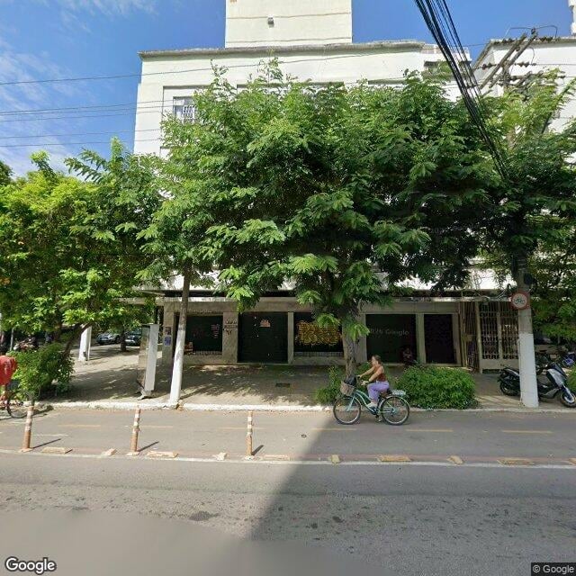 Imagem estática do "Street View" da localização
