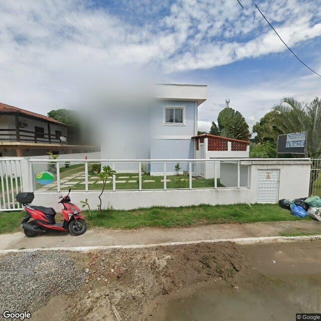 Imagem estática do "Street View" da localização