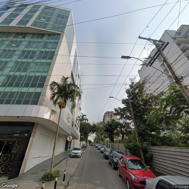 Imagem estática do "Street View" da localização